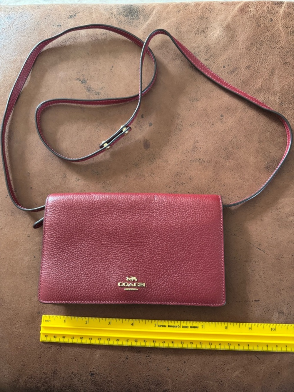 Coach crossbody clutch
